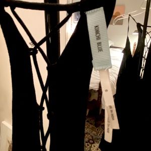 Urban Outfitters black tie wrap mini dress